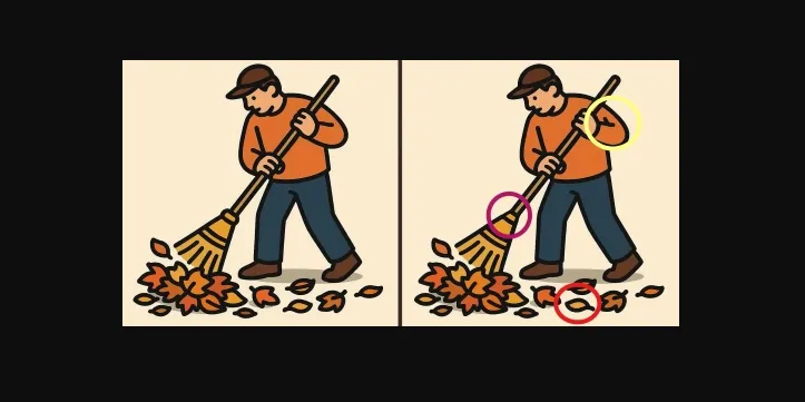 Знайдіть усі відмінності: осіння головоломка