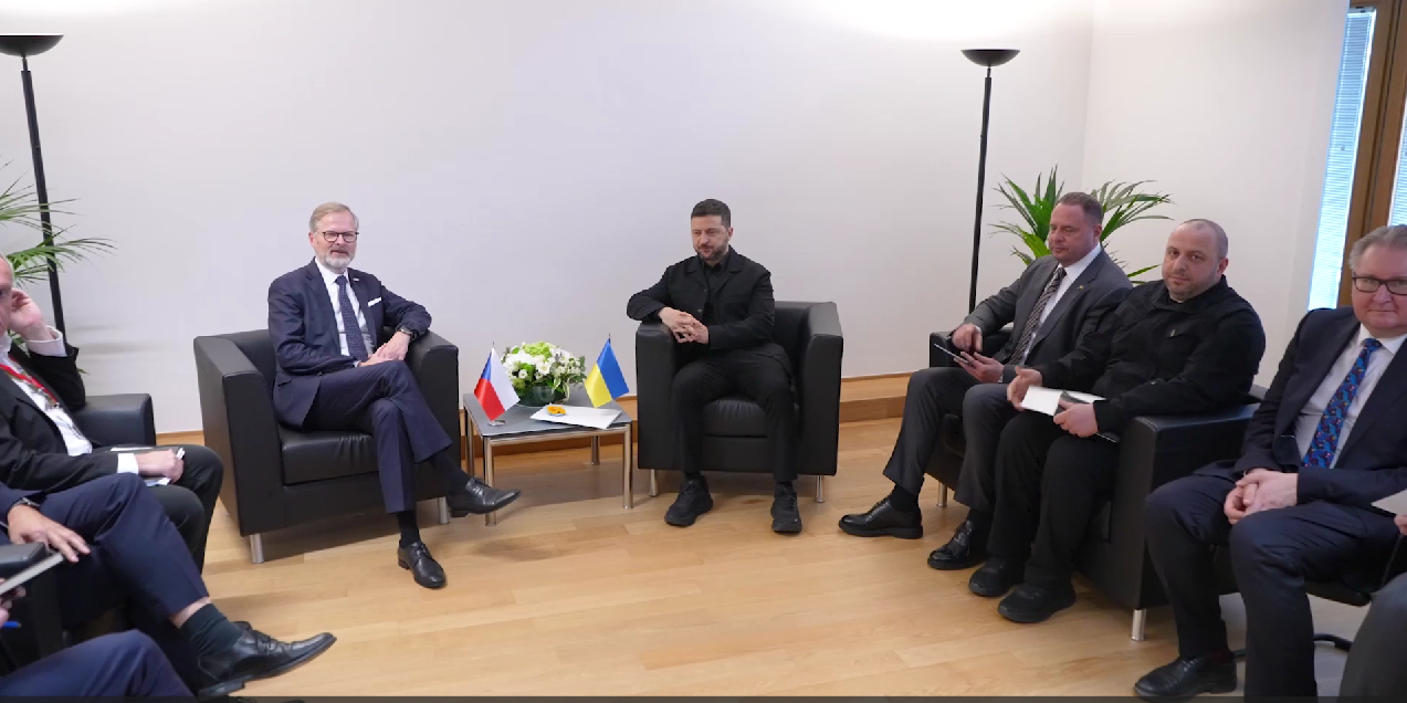 "Маємо спільну позицію": Зеленський зустрівся з прем’єр-міністром Чехії і розповів про головні теми перемовин. Відео