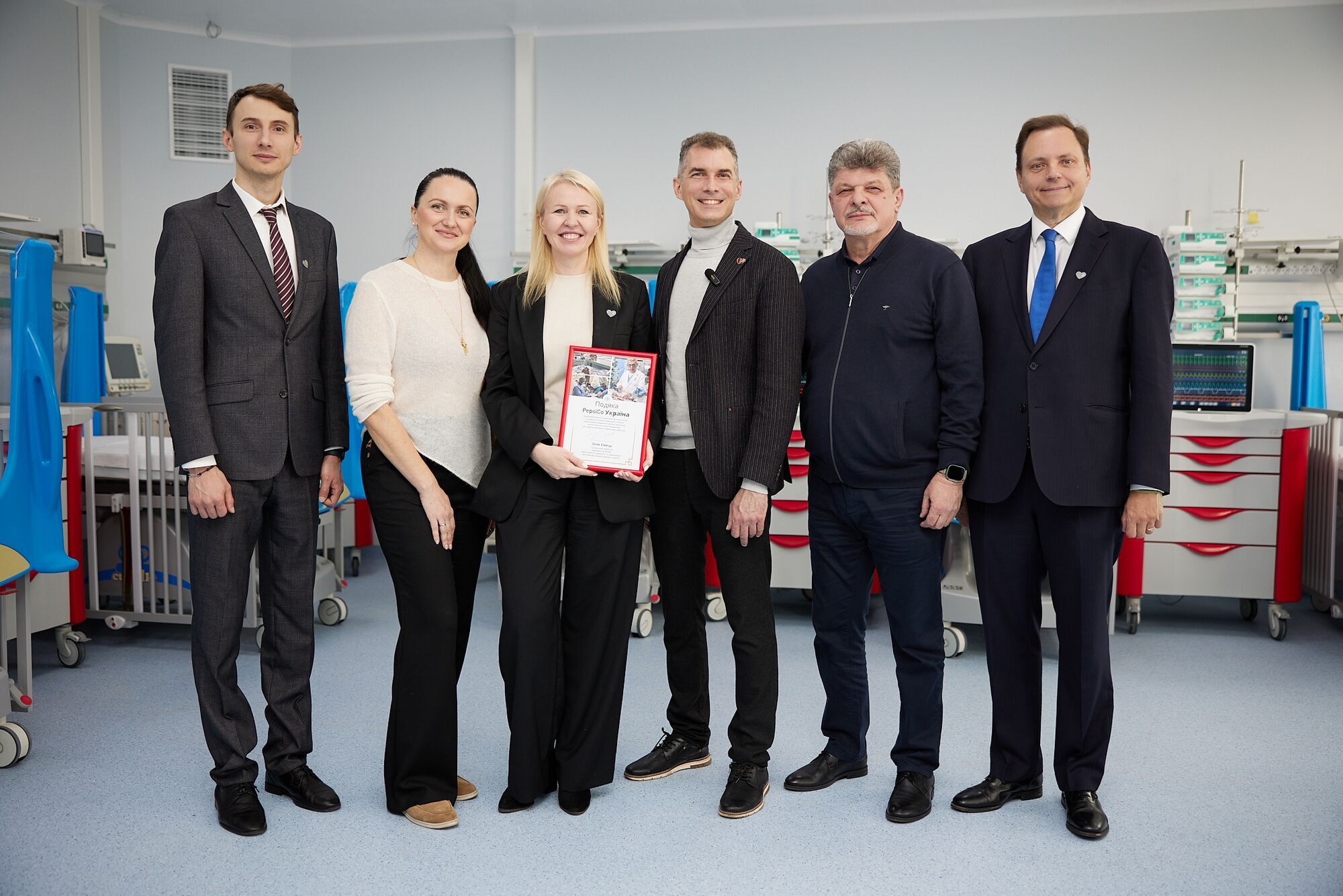 PepsiCo Україна спільно з БФ "Твоя опора" допомагають відновити Центр дитячої кардіології та кардіохірургії: лікарі отримали медичне обладнання на понад 36 млн грн