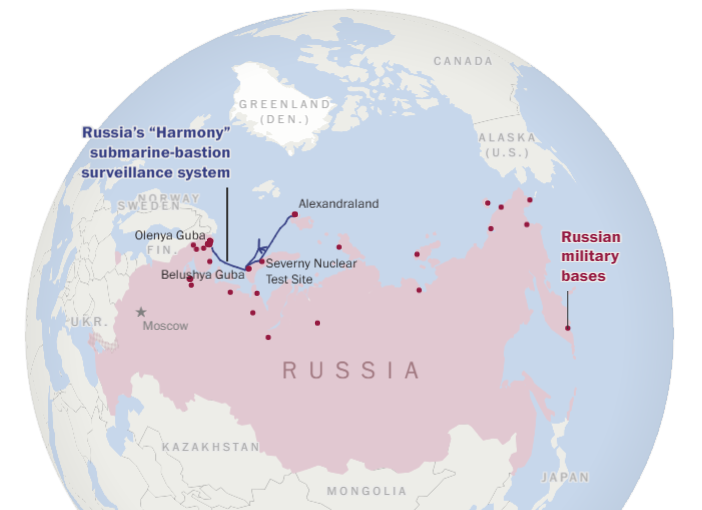 Росія створила секретну систему стеження за кораблями НАТО в Арктиці за допомогою західних технологій – WP