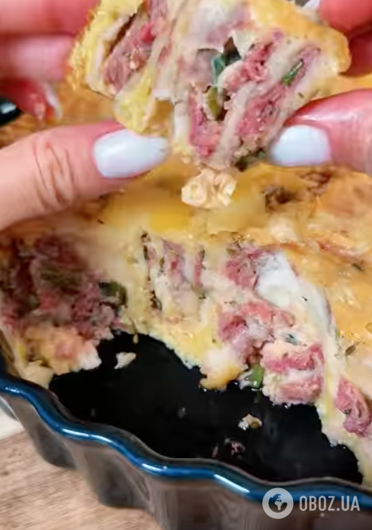 Пиріг із лаваша з трьох інгредієнтів для перекусу: найлегший рецепт