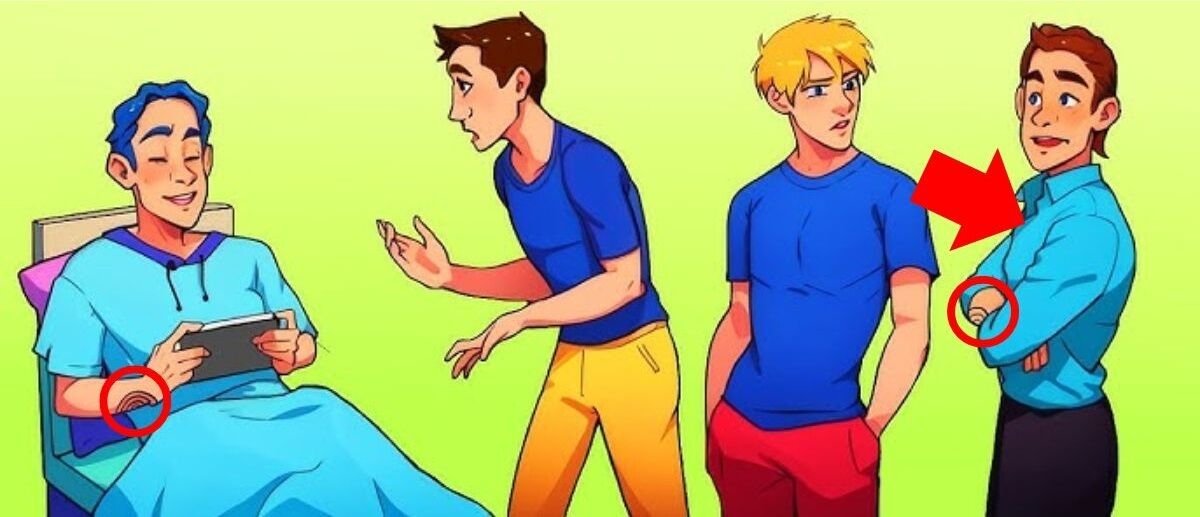 Кто брат мужчины на рисунке? Непростая головоломка