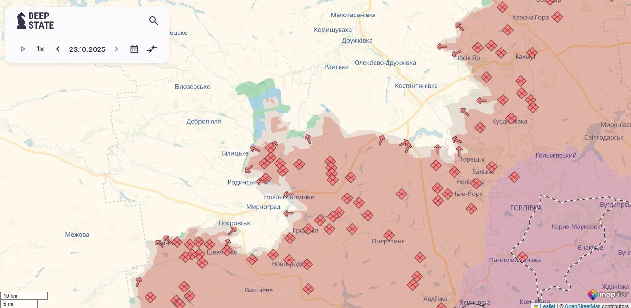На прорив біля Добропілля у ворога не вистачило сил, але з Покровськом ситуація критична: ізраїльський експерт Шарп озвучив прогноз