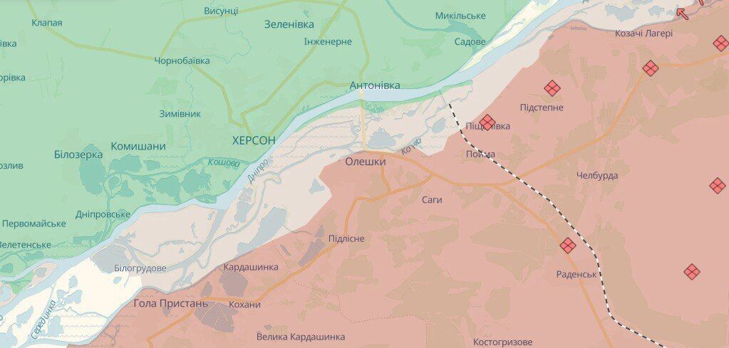 Окупанти збільшили кількість штурмів на півдні: Волошин розповів про ситуацію. Карта