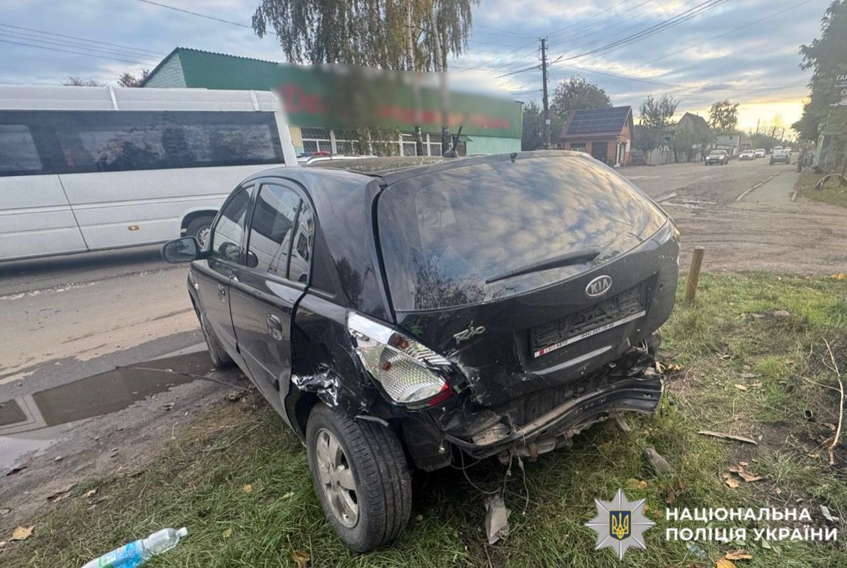 Под Киевом пьяный водитель совершил ДТП и скрылся: среди пострадавших – 7-летний ребенок. Подробности и фото