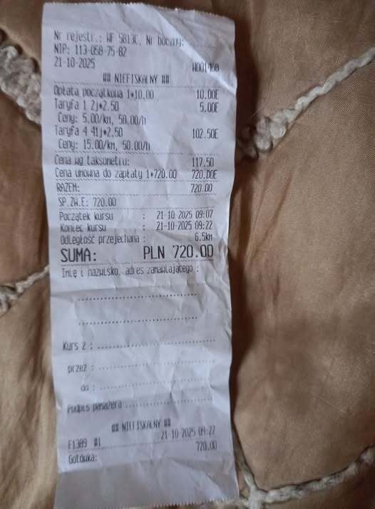 За 15 хв. поїздки понад 8 тис. грн: у Варшаві таксист нахабно обдурив літню українку