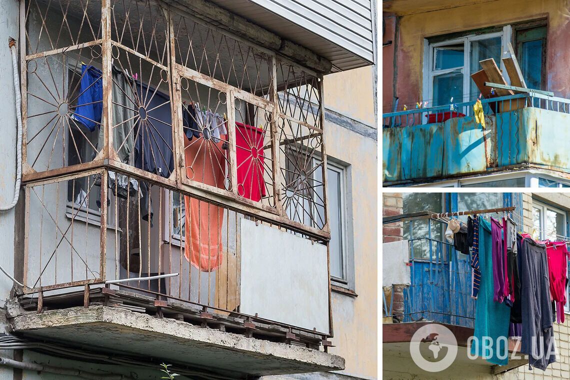 Навіщо в СРСР робили балкони під нахилом: було враження, що можуть впасти