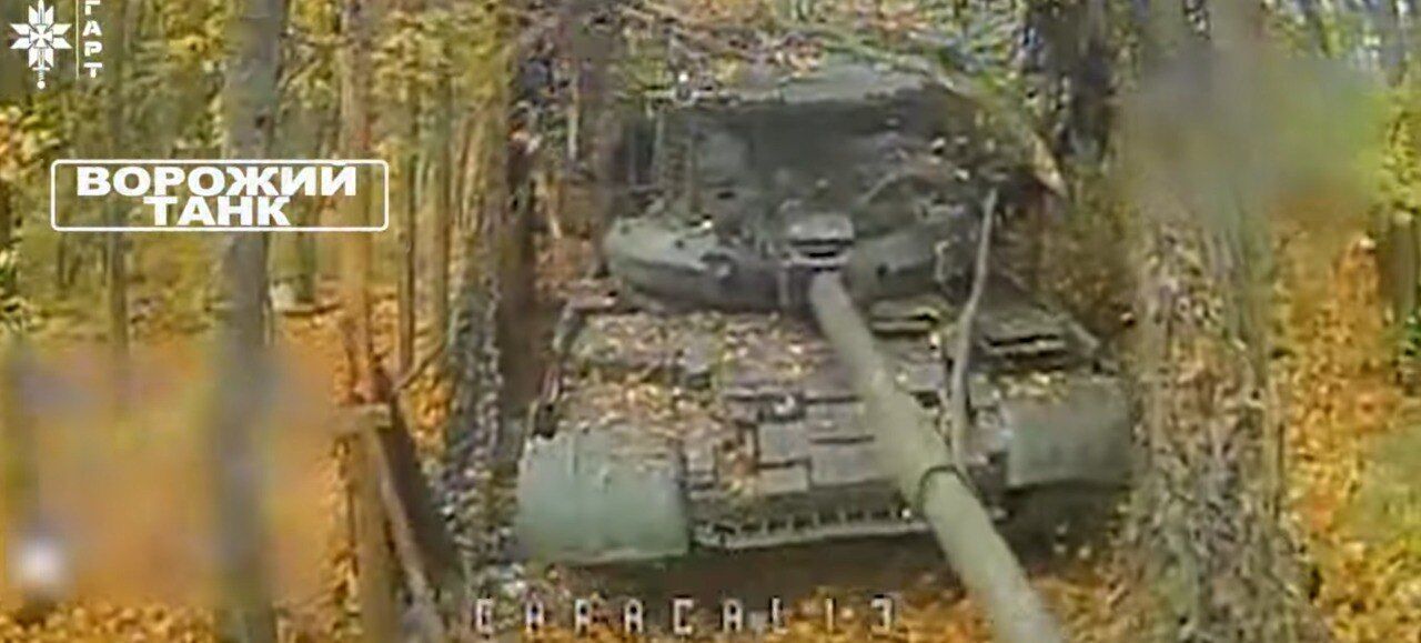 Превратили в металлолом: пограничники уничтожили российские танки под Волчанском. Видео