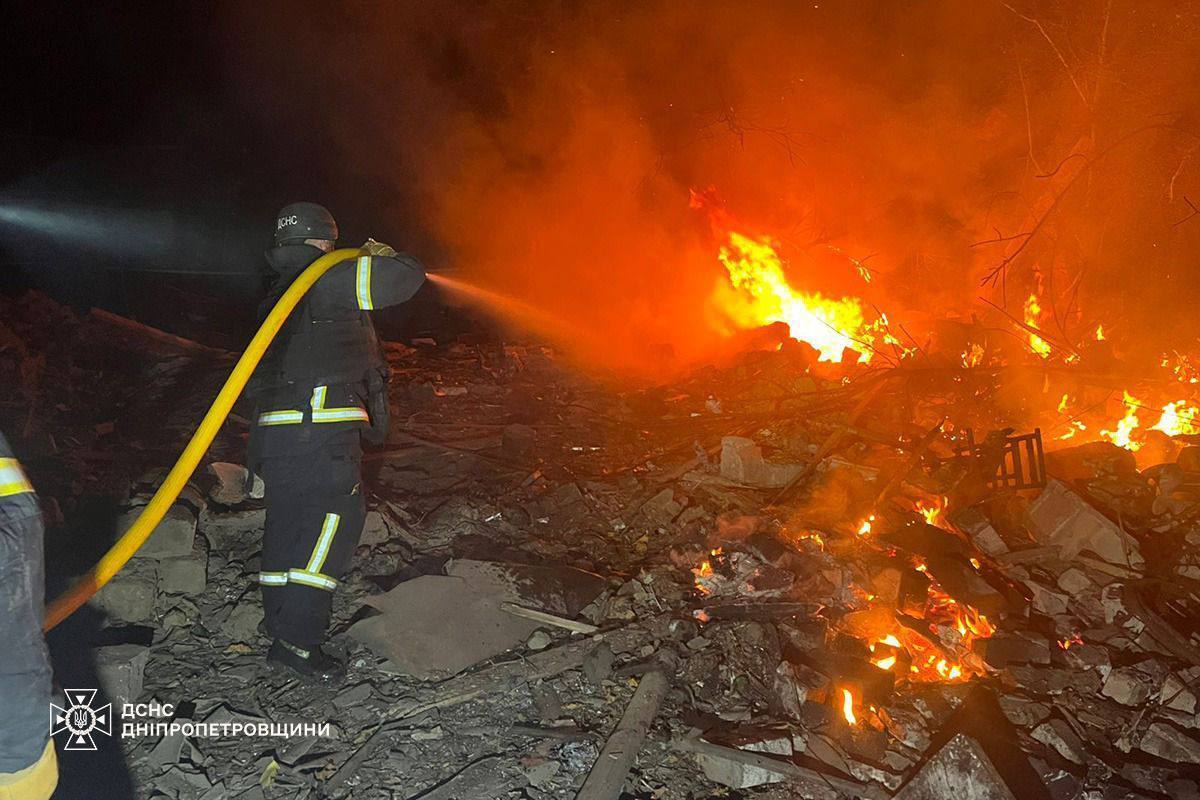 Оккупанты атаковали Днепропетровскую область дронами и ракетами: два человека погибли, 10 пострадали. Фото