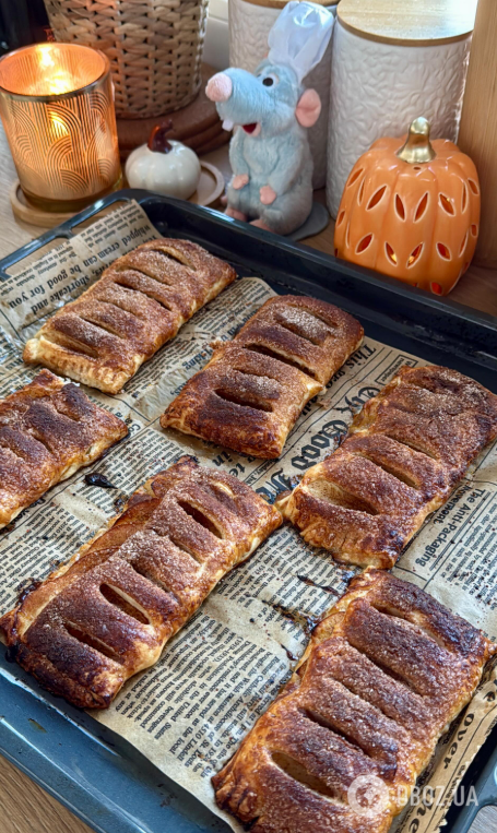 Вкусные яблочные слойки из слоеного теста: готовятся 15 минут