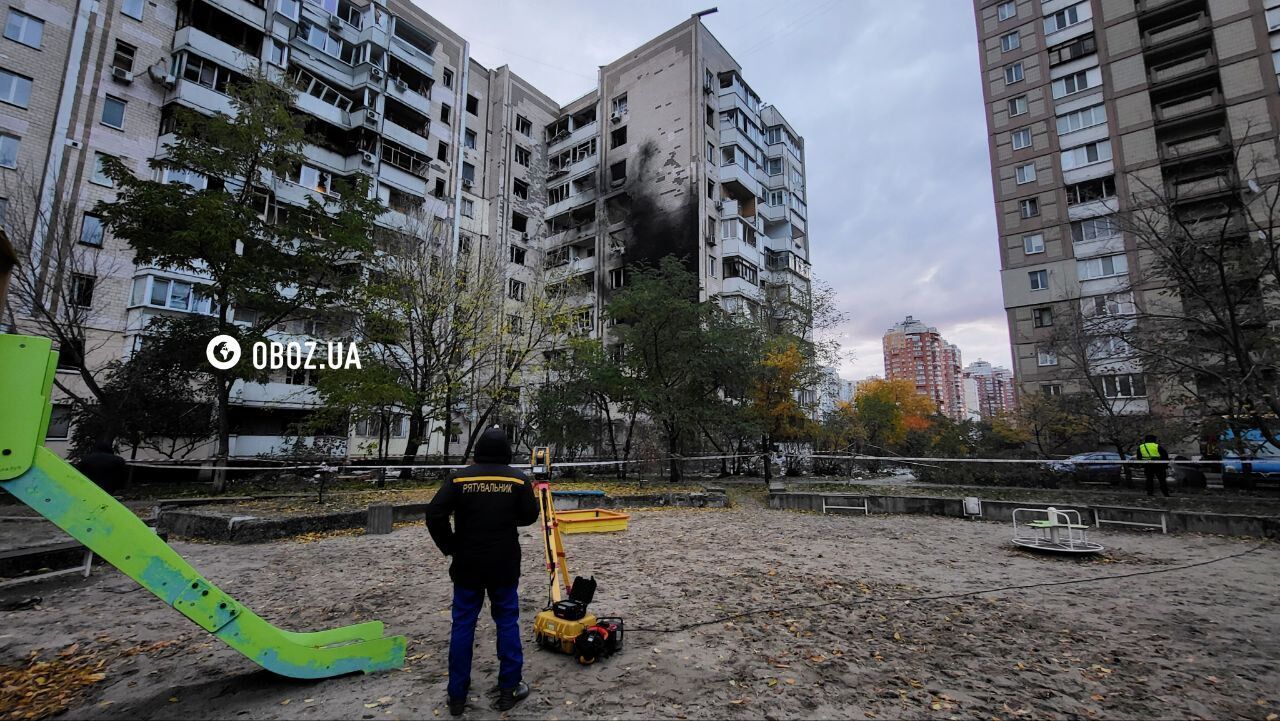 Вражеский обстрел Киева: в Деснянском районе завершили работы по ликвидации последствий, есть погибшие, десятки пострадавших. Фото и видео