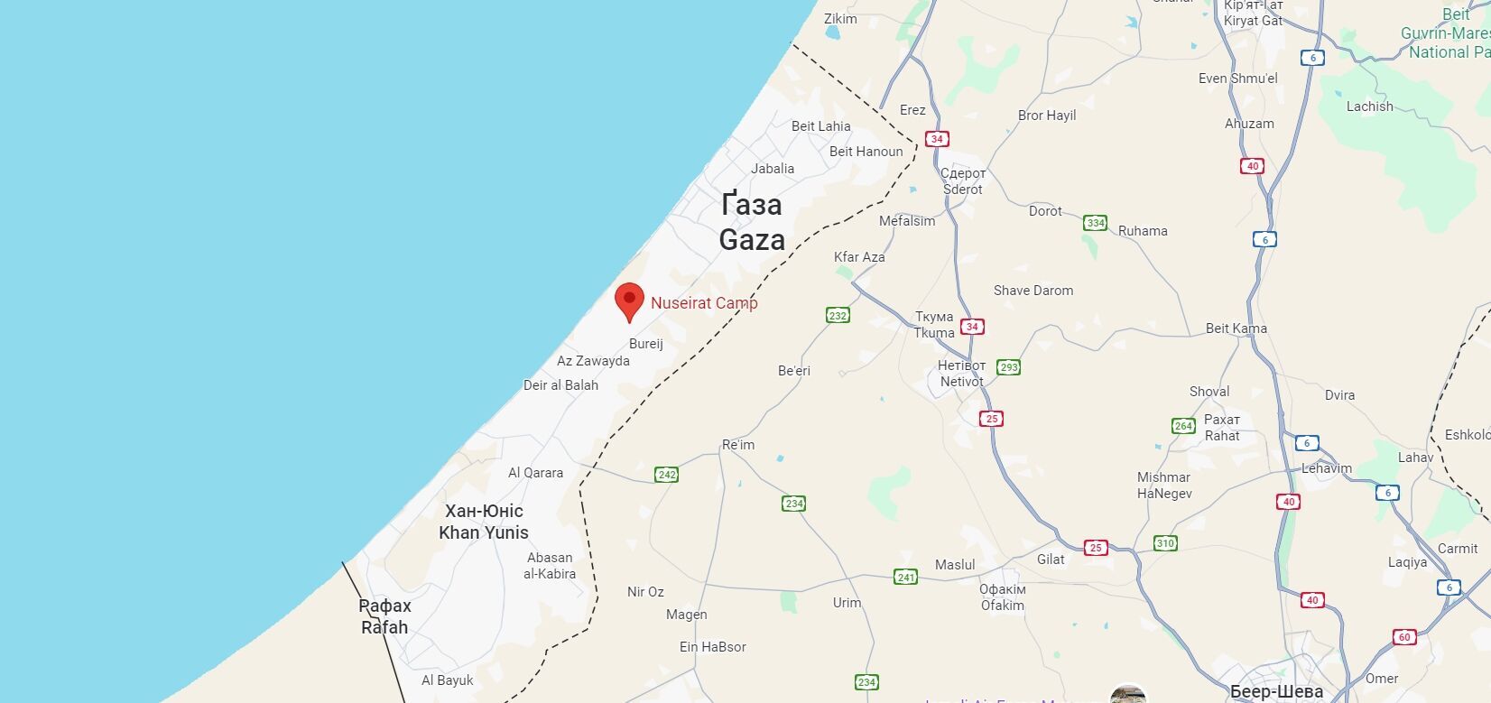 Армія Ізраїлю завдала удару по центральній частині сектору Гази: що відомо про ціль