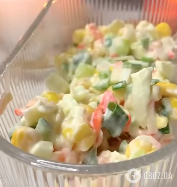 Новорічний крабовий салат: як по-новому приготувати смачну страву