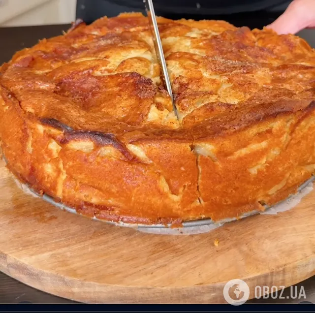 Яблочный пирог в котором 90% начинки: рецепт самого вкусного домашнего десерта