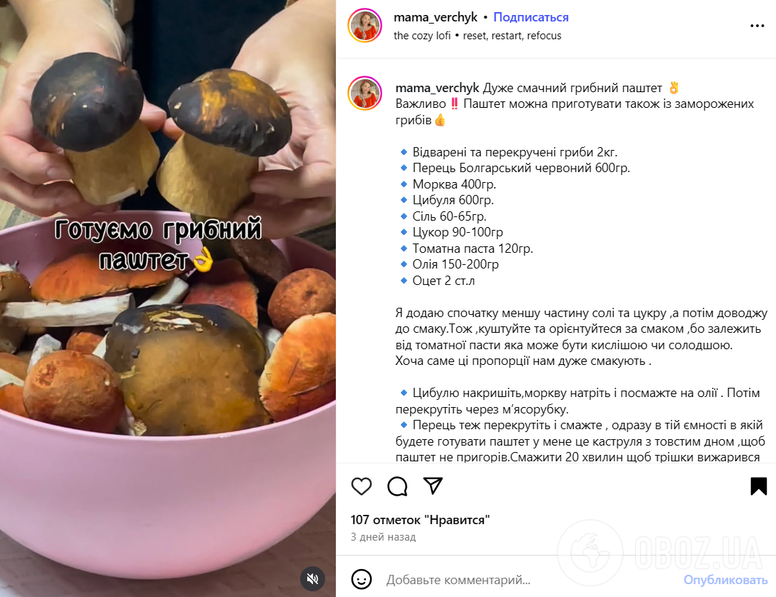 Самый вкусный паштет из домашних грибов: как приготовить любимую закуску