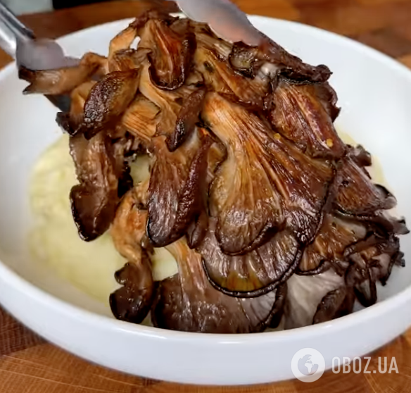 На вкус как мясо: запеченные грибы вешенки с вкусным соусом