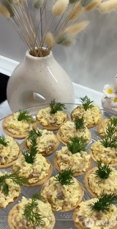 Смачні тарталетки для святкового столу за 5 хвилин: ділимося рецептом закуски