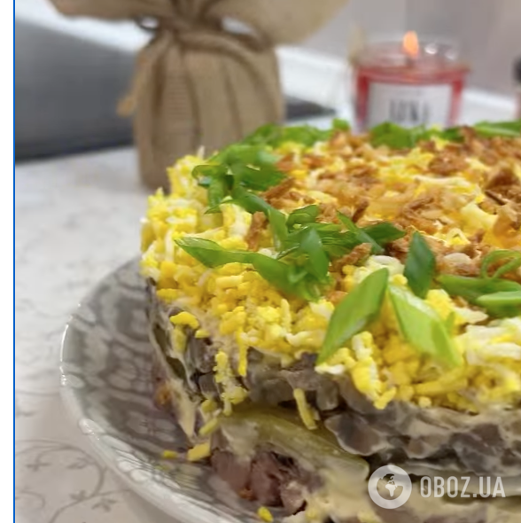 Ситний салат із грибів та язика: ділимося простим рецептом