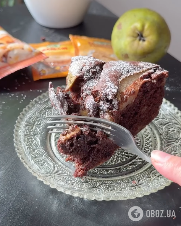 Шоколадний пиріг із грушами: рецепт найсмачнішої домашньої випічки до чаю