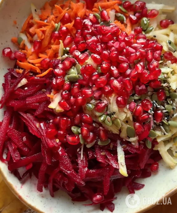 Салат "Вітамінна скарбниця": рецепт корисного осіннього салату за 5 хвилин