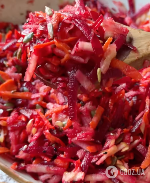 Салат "Вітамінна скарбниця": рецепт корисного осіннього салату за 5 хвилин