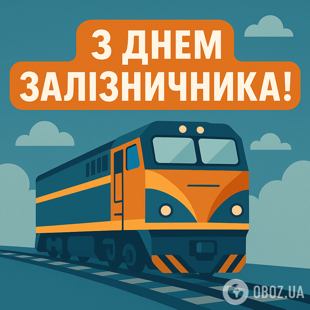 С Днем железнодорожника: красивые поздравления