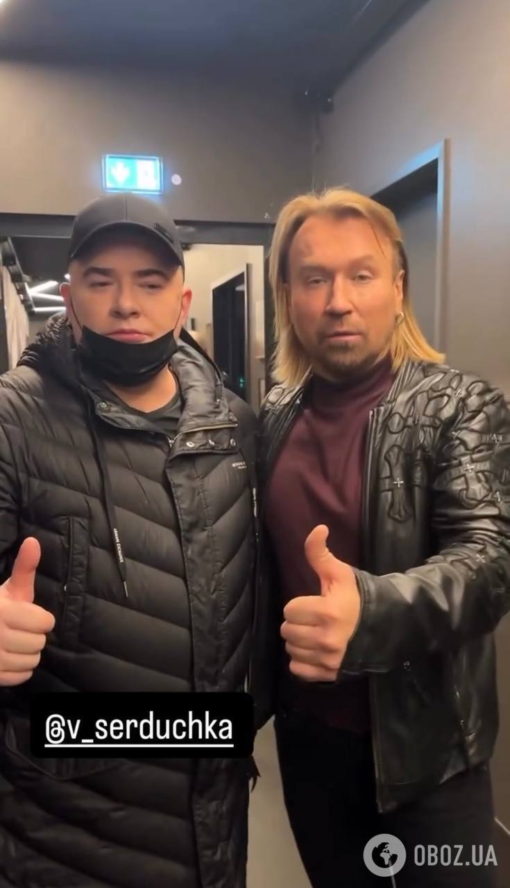 На концерте Верки Сердючки в Берлине заметили скандального певца-беглеца