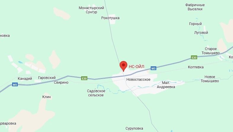 Українські дрони уразили нафтобазу в Ульяновській області РФ: пожежу видно здалеку. Фото