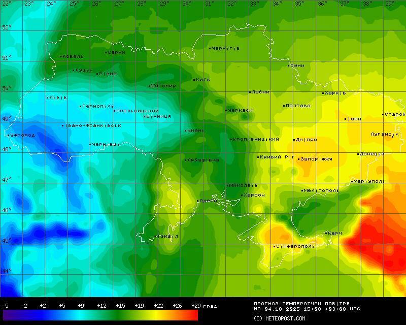Холоднее всего будет на западе: синоптик рассказала, какой погоды ждать в Украине на выходных. Карта