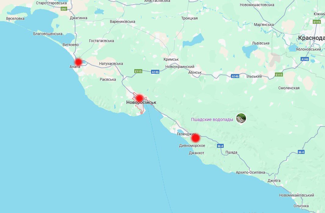 ЗСУ атакували Краснодарський край РФ: в Анапі уражено радіолокаційну частину. Відео