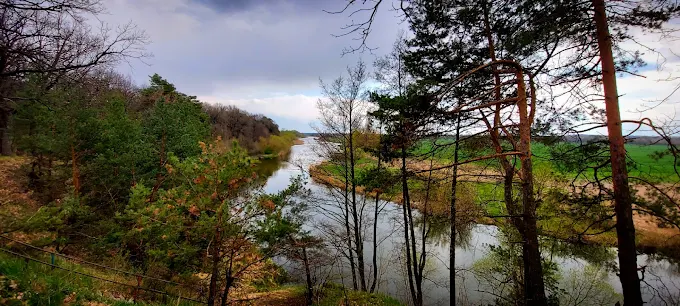 Смотровая площадка на реке Рось