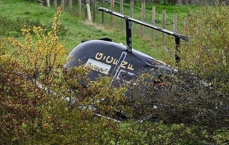 У Британії розбився гелікоптер, є загиблий і поранені: усі подробиці