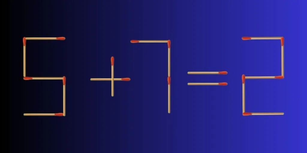 Пересуньте сірник, щоб приклад став правильним: є лише 20 секунд