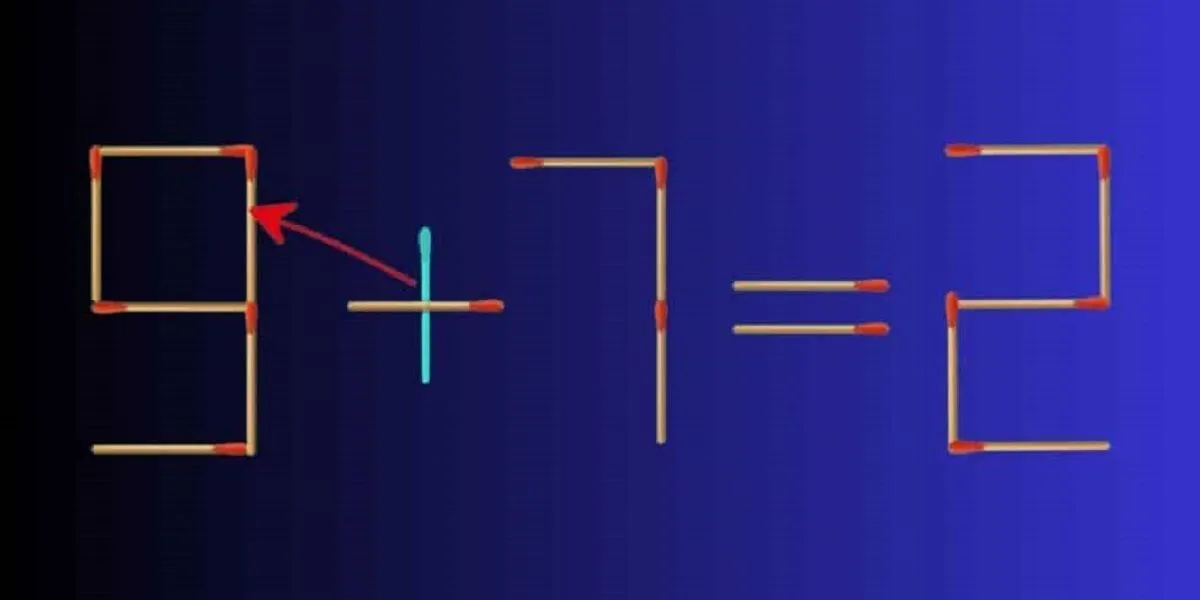 Пересуньте сірник, щоб приклад став правильним: є лише 20 секунд