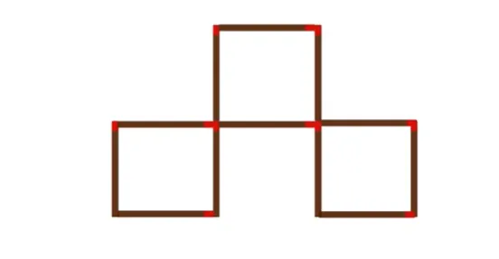 Как сделать три квадрата? Тяжелая головоломка со спичками