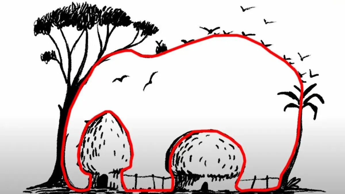 Найдите слона: веселая головоломка для самых внимательных