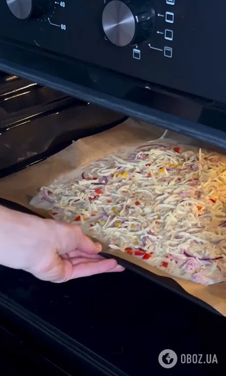 Швидка піца без вимішування тіста для вечері: готується всього 25 хвилин