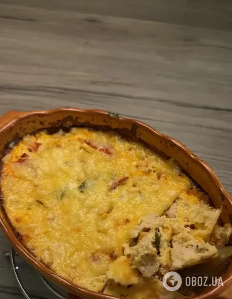 З курячим філе та сиром: ділимось рецептом ситної запіканки для обіду