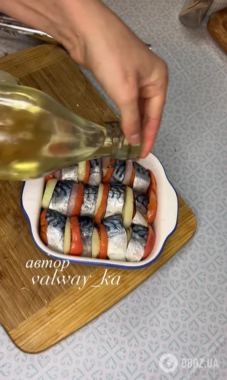 Элементарный рецепт скумбрии с овощами в духовке: получится очень вкусно