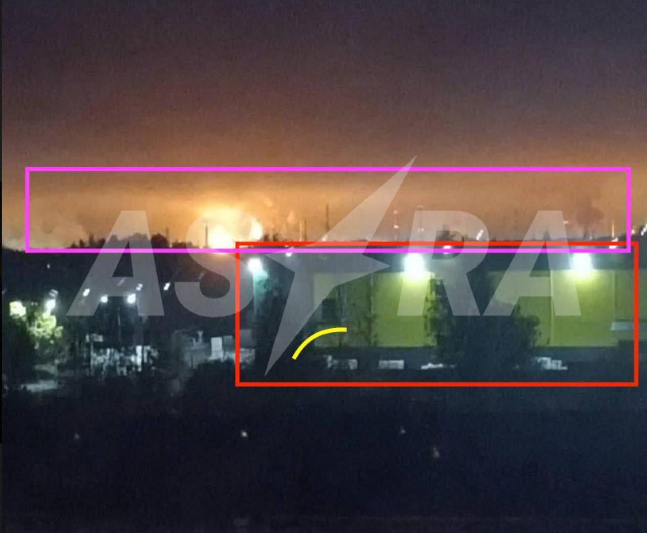 В России после атаки беспилотников вспыхнул один из крупнейших НПЗ в Ленинградской области. Фото и видео