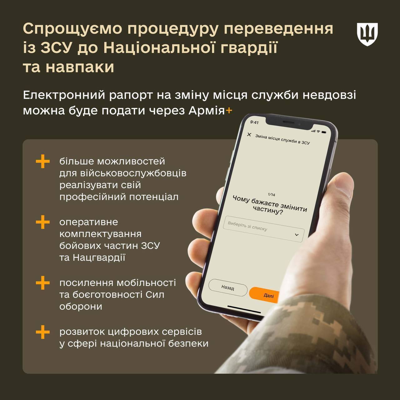 В Україні спростили процес переведення між військовими частинами: як це працює з 1 жовтня