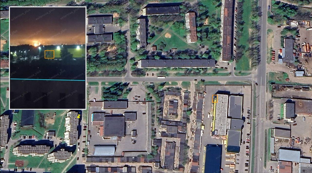 В России после атаки беспилотников вспыхнул один из крупнейших НПЗ в Ленинградской области. Фото и видео