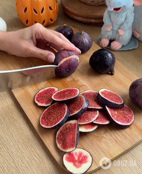 Самый вкусный осенний пирог на слоеном тесте: с инжиром и камамамбером