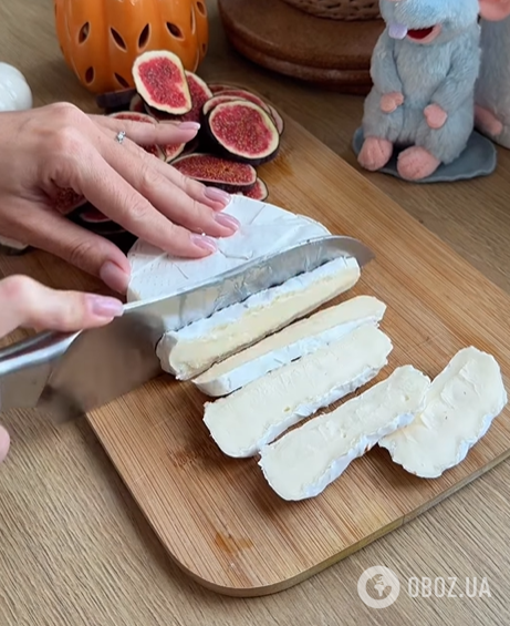 Самый вкусный осенний пирог на слоеном тесте: с инжиром и камамамбером