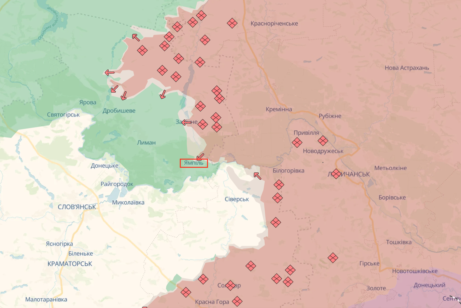 ВСУ стабилизировали ситуацию в Ямполе в Донецкой области: Сырский рассказал подробности