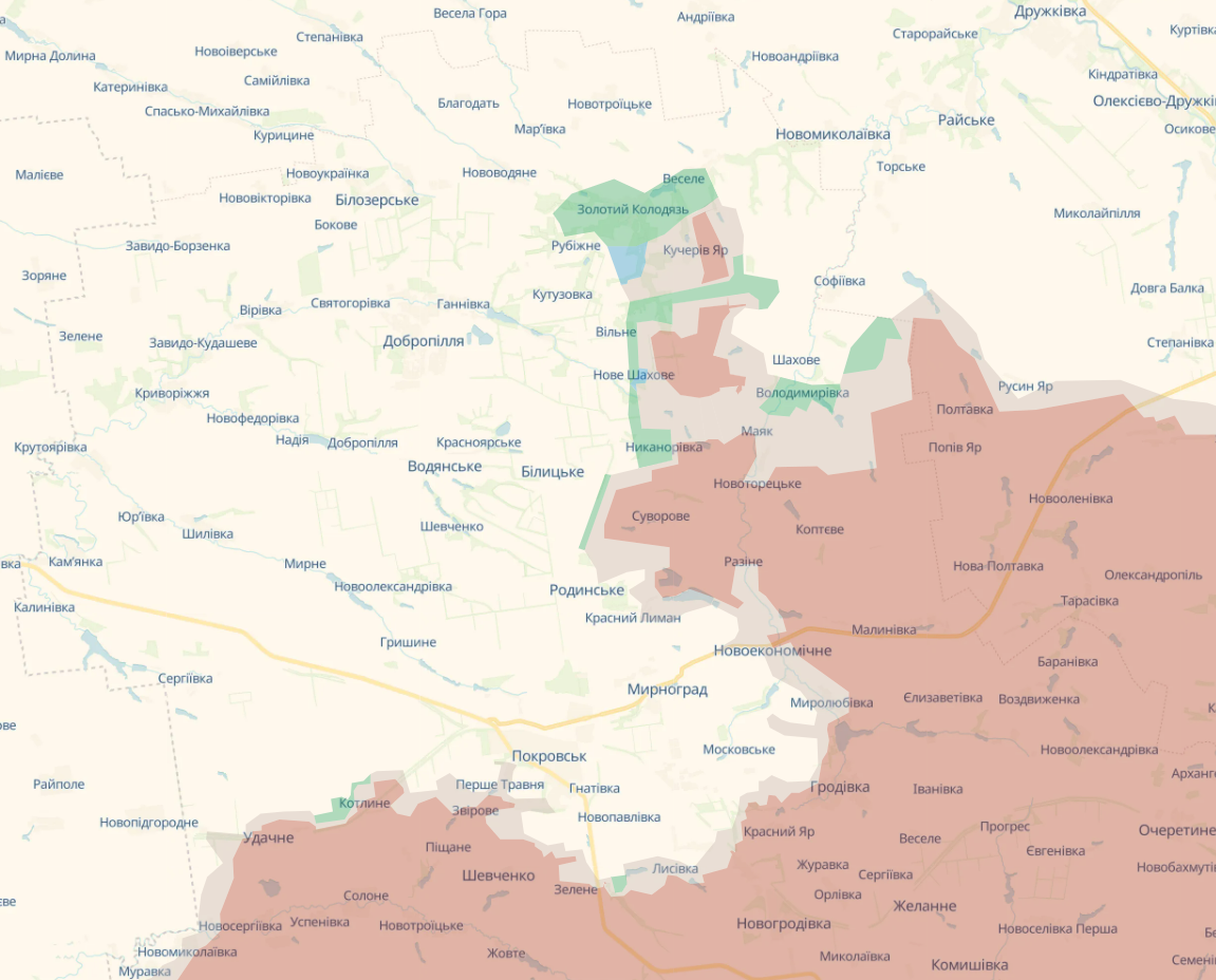 Зачистка триває: у ЗСУ розповіли про бої під Добропіллям