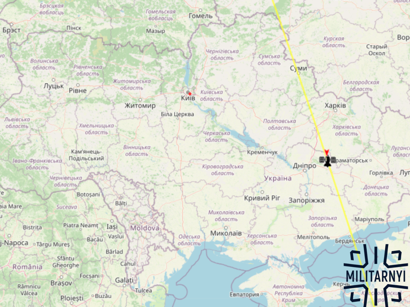 Над Львовом во время атаки РФ пролетали спутники Китая. Карта