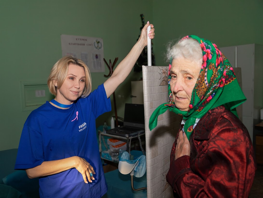 Рак молодшає. Чому рання онкодіагностика від FRIDA Ukraine у віддалених громадах життєво необхідна