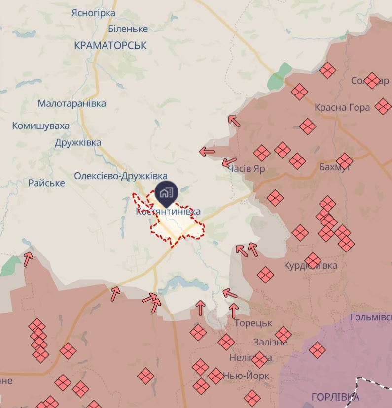 Враг не смог продвинуться ни на метр: ВСУ отбили попытку РФ прорваться в Константиновку. Видео