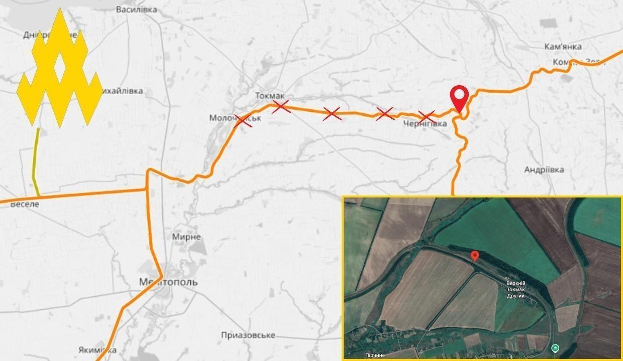 Агент "Атеш" влаштував диверсію на залізниці на окупованій частині Запоріжжя: нею ворог перекидав особовий склад і боєприпаси. Відео